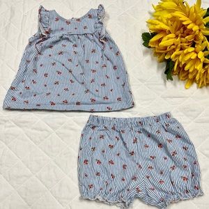 Toddler girl 2 piece set; 24 months